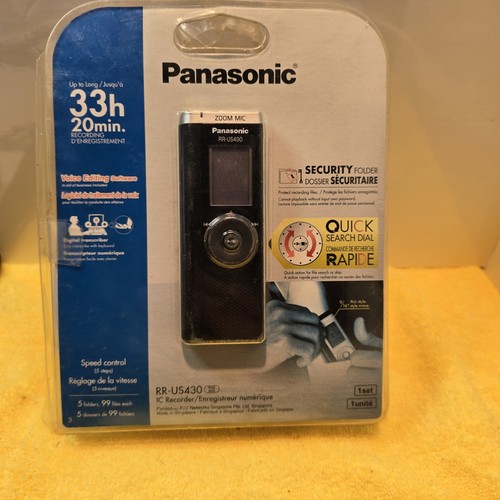 Panasonic RR-US430 33-Hour Digital Voice Recorder