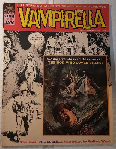Vampirella Comic Book - Vampi #9 - Warren Magazine, 1970