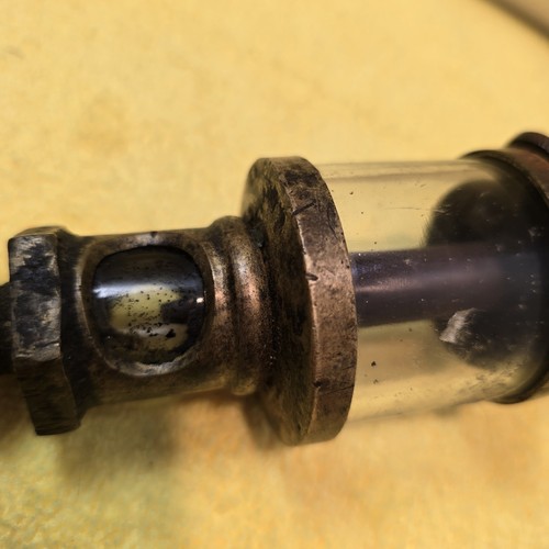 Vintage Lavigne Brass Cylinder Oiler Hit Miss Gas Engine - photo 5