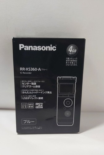 Panasonic RR-XS360-A compact IC recorder 4GB