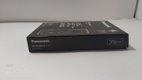 Panasonic RR-XS360-A compact IC recorder 4GB - photo 4
