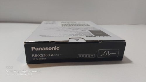 Panasonic RR-XS360-A compact IC recorder 4GB - photo 5