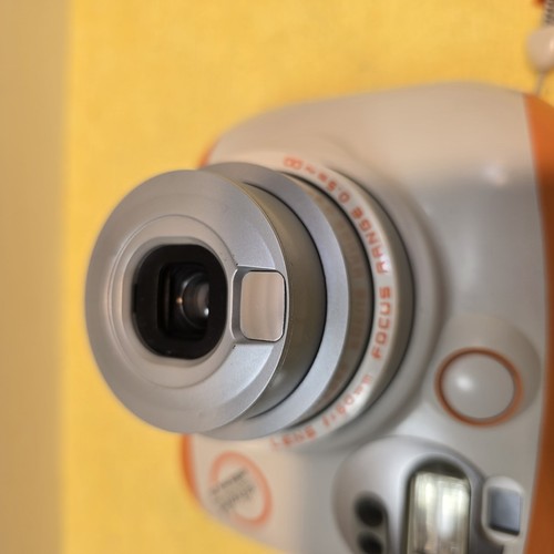 Rare Fujifilm Instant Camera Cheki instax mini 25. Orange With B - photo 5