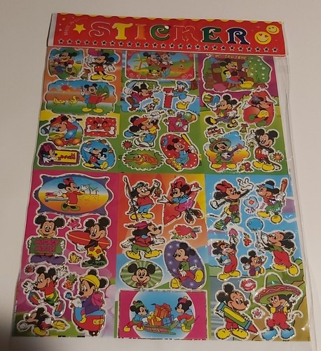 Lot of 20 Mickey Mouse family STICKERS. New. - photo 3