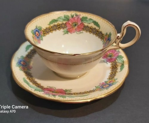 Aynsley Afternoon Tea China Teacups Saucers Trios