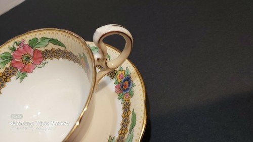 Aynsley Afternoon Tea China Teacups Saucers Trios - photo 4