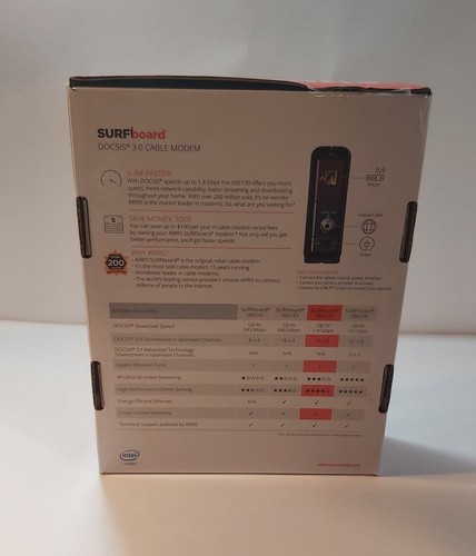 ARRIS Surfboard (32x8) DOCSIS 3.0 Cable Modem - photo 2