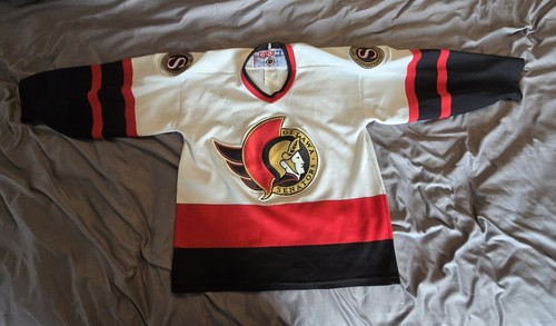 Signed Vintage 1990's CCM Ottawa Senators Hockey Jersey - photo 2