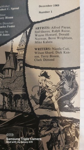 WEB OF HORROR #1 Dec. 1969 Major Magazines Collector's Edition - photo 4