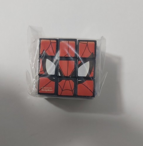 Marvel puzzle Cube ULTIMATE Spiderman brain game (3cm-1.2") -NEW