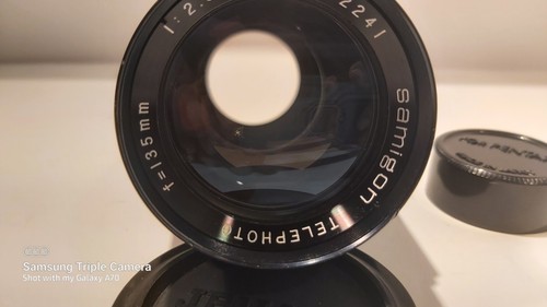 Vintage Samigon Telephoto Lens F=135mm 1:2.8 No. 552241 - photo 5
