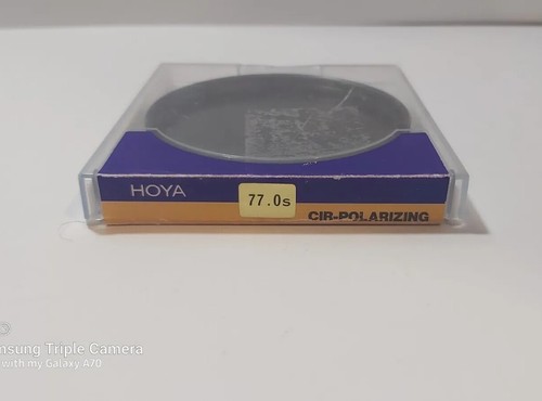 HOYA FILTER PURPLE 77mm PL-CIR POLARIZING Made by Tokina