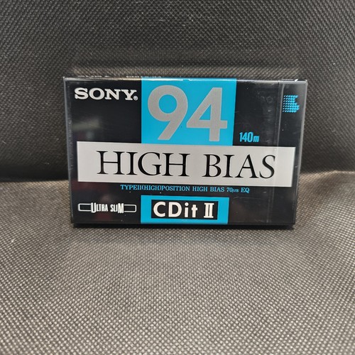 SONY CDit-II 94 Ultra Slim TYPE II Blank Cassette Tape