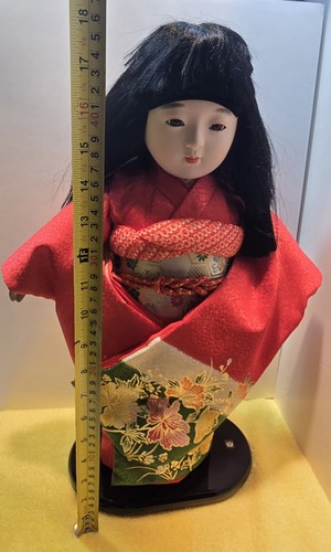 Ichimatsu NINGYO, Japanese beautiful Kimono Doll, 18 inches - photo 4