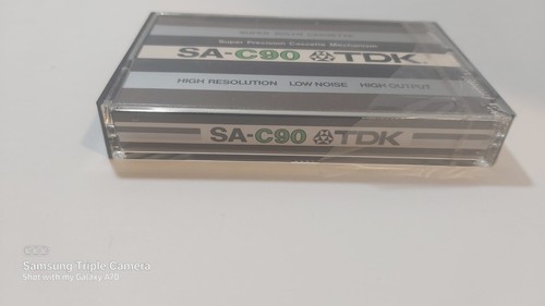 TDK New CASSETTE TAPE SA-C90 Super Alivyn High Resolution - photo 2