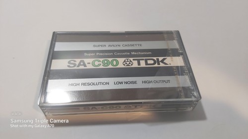 TDK New CASSETTE TAPE SA-C90 Super Alivyn High Resolution - photo 3