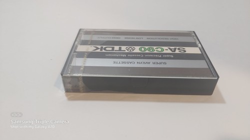 TDK New CASSETTE TAPE SA-C90 Super Alivyn High Resolution - photo 5