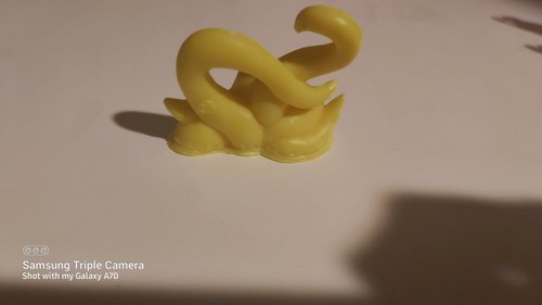 RARE KRAKEN Yellow No11 MONSTER IN MY POCKET - Rubber - photo 2