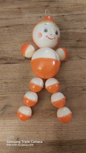 Vintage Bakelite toy, Pretty bakelite doll. Very Rare - 31cm