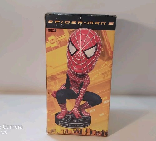 SPIDERMAN 2 - NECA Head Knockers RARE Collectible MARVEL 2004