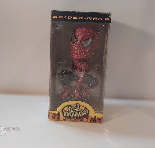 SPIDERMAN 2 - NECA Head Knockers RARE Collectible MARVEL 2004 - photo 2