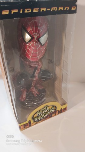SPIDERMAN 2 - NECA Head Knockers RARE Collectible MARVEL 2004 - photo 3