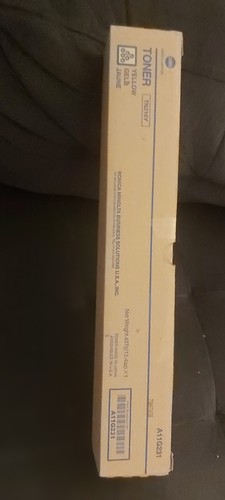 New Genuine Konica Minolta TN216Y Yellow A11G231 Toner - JAPAN - photo 2