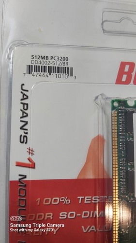 NEW BUFFALO Select PC-3200 U (400MHz) - DDR SD RAM - 512MB - photo 4
