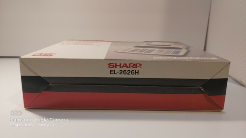 Sharp EL-2626H 12-Digit 2-Color Print Accounting Calculator - photo 4