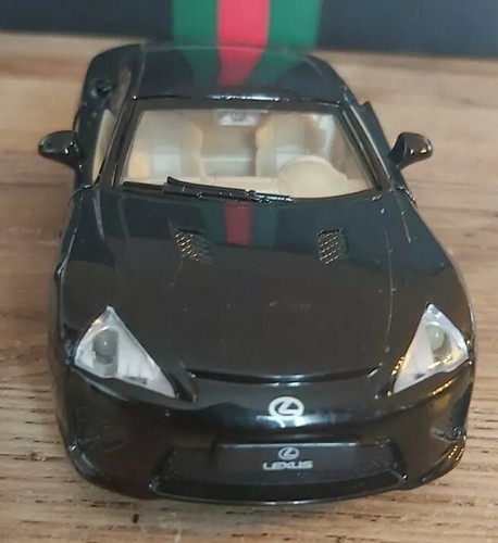 LEXUS LFA Minicar Black Diecast Rare 1/32 Scale