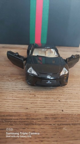LEXUS LFA Minicar Black Diecast Rare 1/32 Scale - photo 2