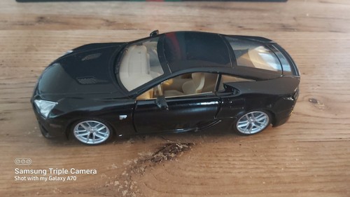 LEXUS LFA Minicar Black Diecast Rare 1/32 Scale - photo 5