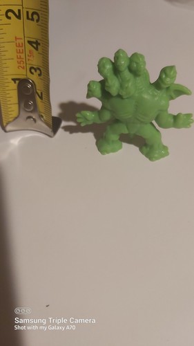 Monster in My Pocket Series 1 Green, Great Beast. Rubber. - photo 4