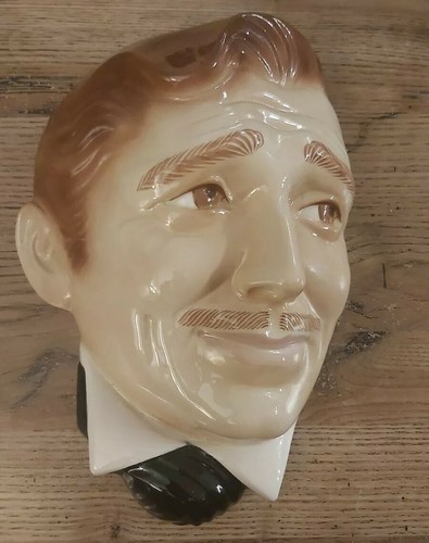 CLARK GABLE - RHETT BUTLER - GONE WITH THE WIND - CLAY ART MASK - photo 3