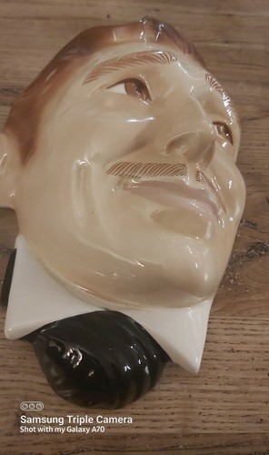 CLARK GABLE - RHETT BUTLER - GONE WITH THE WIND - CLAY ART MASK - photo 5