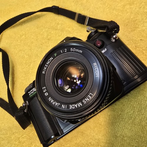 RICOH XR-20 SP PROGRAM Film Camera. Untested. - photo 4