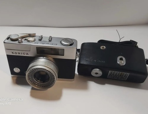 KONICA EEmatic S Film Camera Hexanon 40mm 2.8 JAPAN