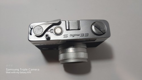 KONICA EEmatic S Film Camera Hexanon 40mm 2.8 JAPAN - photo 4