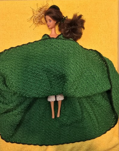 Barbie With Green Crochet Dress. 1991 Mattel. - photo 3