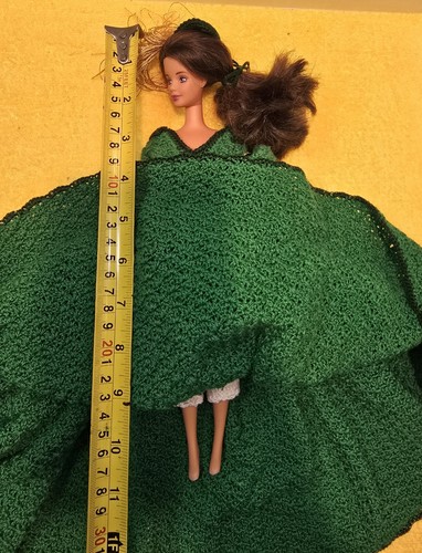 Barbie With Green Crochet Dress. 1991 Mattel. - photo 5