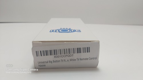 NewEasy Mote Large Lighted Big Button Universal TV Remote - photo 2