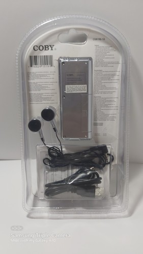 COBY CXR190-1G Digital Voice Recorder with Headset - New - photo 2