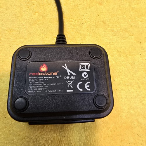 PS3 Guitar Hero Drum Wireless Dongle Receiver RedOctane - photo 3