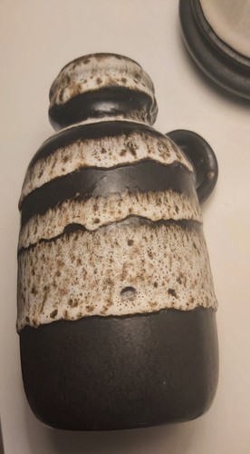 Vintage Carstens MCM West Germany 8" Fat Lava Vase 213-20 - photo 4