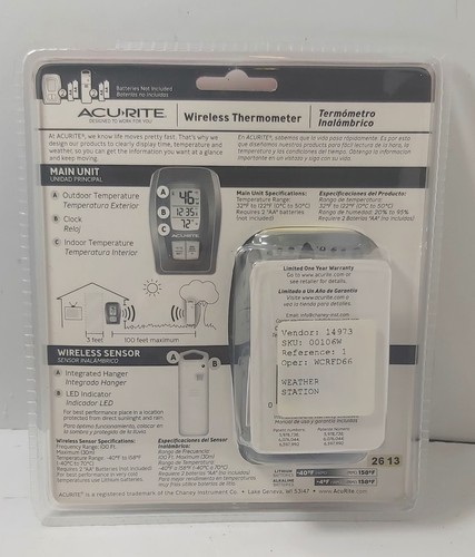 AcuRite Weather Forecaster Indoor/Outdoor Wireless Thermometer - photo 2