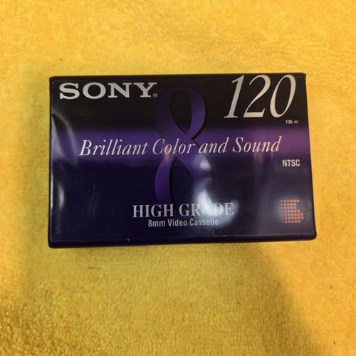 Sony - (P6-120HGC) High Grade 8MM Video Cassette (120 Mins) SEAL