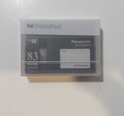 NEW Panasonic Mini DV AY-DVM83PQ & AY-DVM63 Cassette Sealed - photo 2