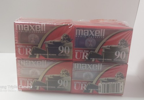 16 Pack New Sealed Maxell Normal Bias UR 90 Minute Blank Cassett