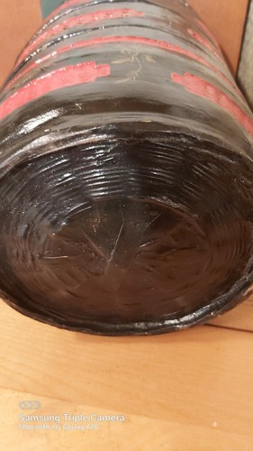 Antique Wooden Chinese Stacking Wedding Basket Black & Red - photo 5