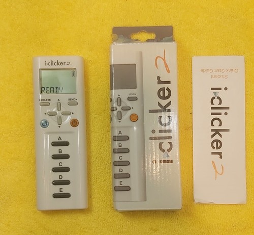 iClicker 2 Student Classroom Response System Remote Control